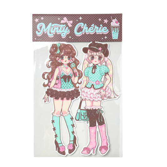 Natsuput Bonne Minty Cherie Doll Stickers