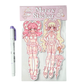 Natsuput Merry Girls Pastel Doll Stickers