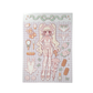 Natsuput Merry Pastel Pink Stickers