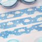 Unicorn Eclipse Clouds washi tape w171