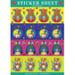 Naoshi Flower Vases Sticker sheet B839