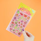 Turtle's Soup Sparkly Fruit sticker b616
