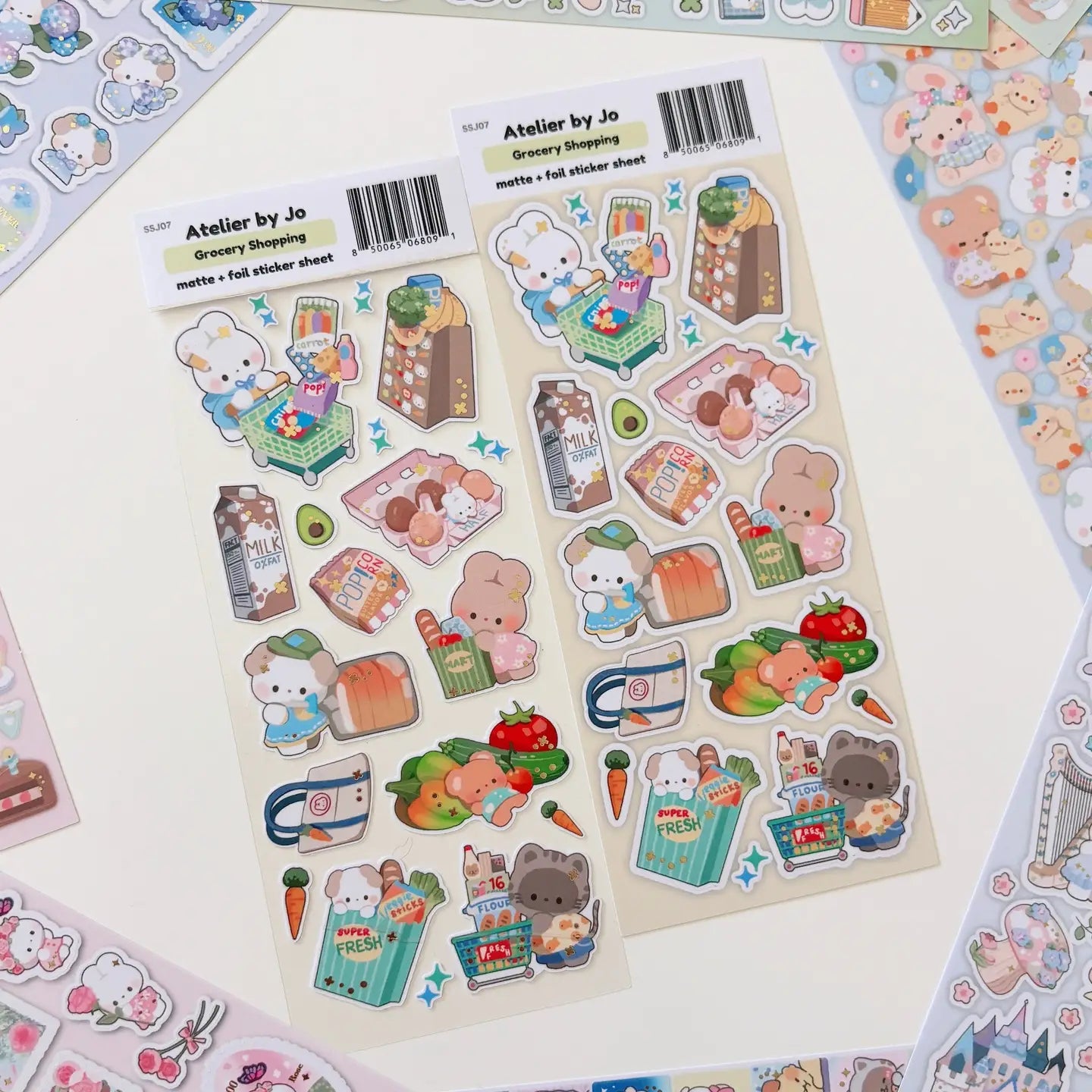 Atelier by Jo Grocery Shopping sticker B686