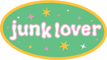 Junk lover vinyl sticker v49