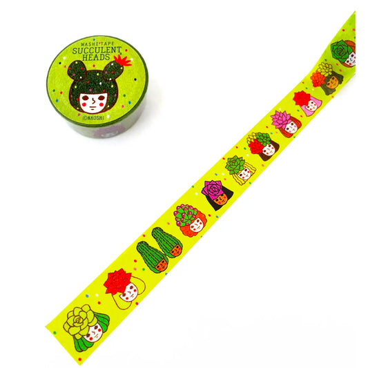 Naoshi Succulent Heads Washi