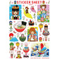 Naoshi Taste of Kawaii Sticker sheet B796