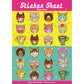 Naoshi Dessert Cats Sticker sheet B805