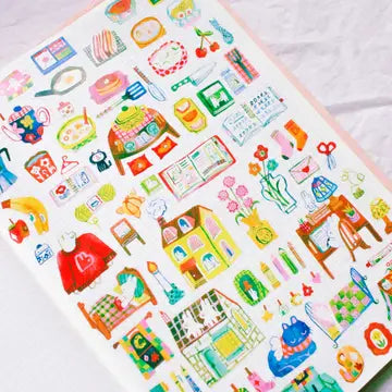 Odd Rabbits Homebunny sticker roll