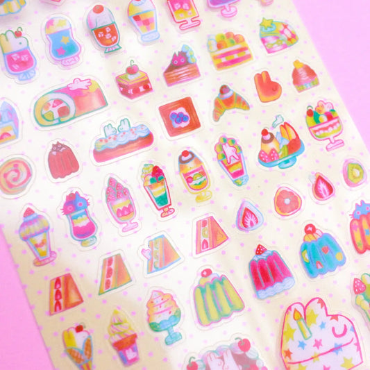 Odd Rabbits My Little Dessert transparent sticker