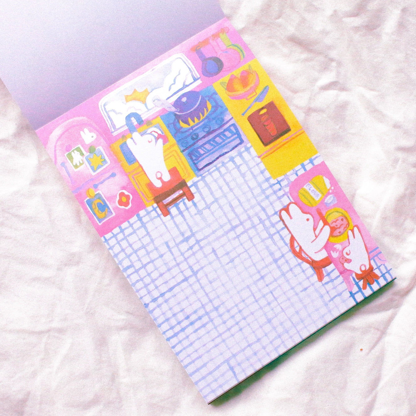 Odd Rabbits Welcome to my House memo pad