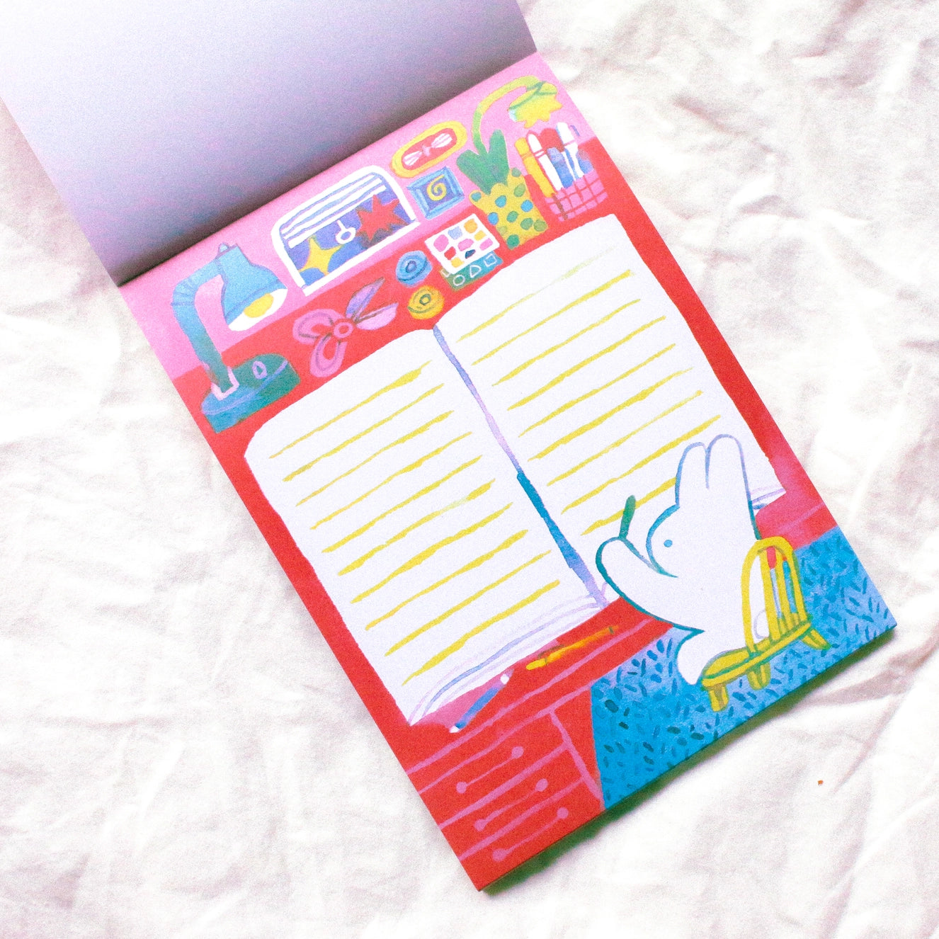 Odd Rabbits Welcome to my House memo pad