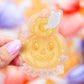 Unicorn Eclipse Jack-O-Lantern Clear Sticker H24