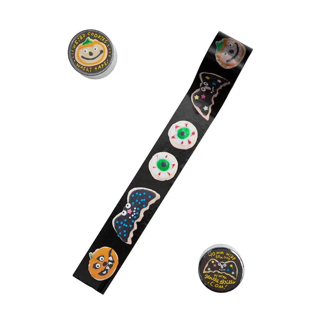 Gentle Thrills Halloween Cookies Washi Tape H23
