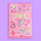 Turtle's Soup Witchy Things sparkle sticker h17