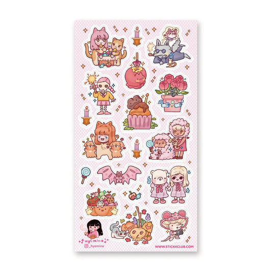 Stickii Cutie Halloween Bash Sticker Sheet H6