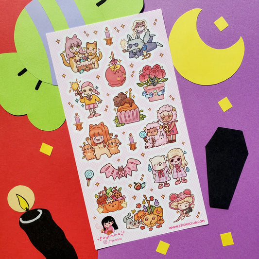Stickii Cutie Halloween Bash Sticker Sheet H6
