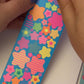 S.S.S. by Leenahoo Neon Stars with Stripes Sticker A567