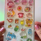 Rainbowholic x Ochame Friends Rainbow 3D Sticker