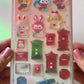 Rainbowholic x Ochame Friends 3D Sticker Air Mail