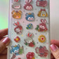 Rainbowholic x Ochame Friends 3D Sticker