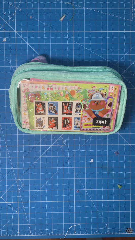 ZIPIT Half & Half Pencil Case
