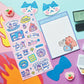 Stickii Rage Besties Sticker Sheet B621