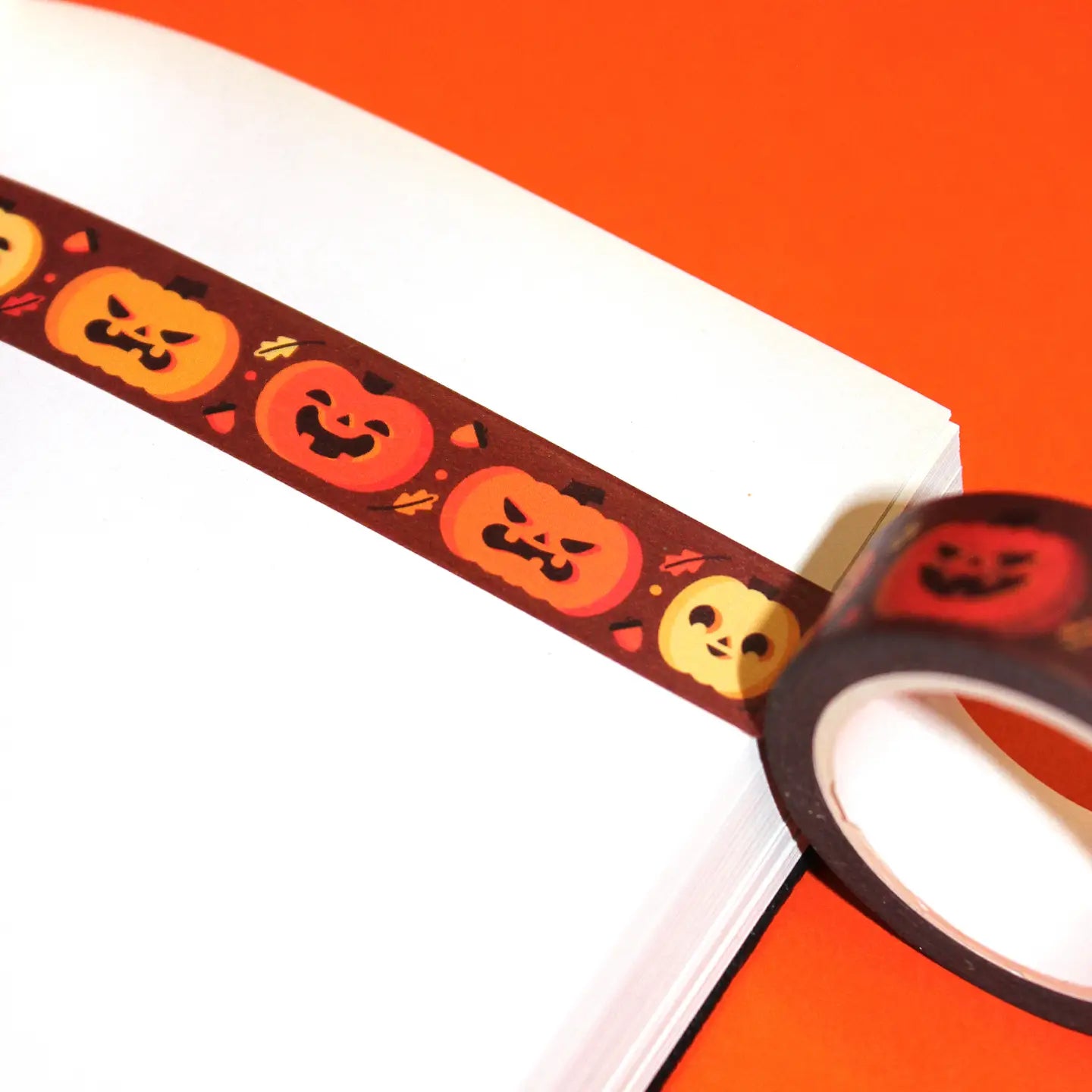 New Heights Spunky Pumpkins washi tape H40