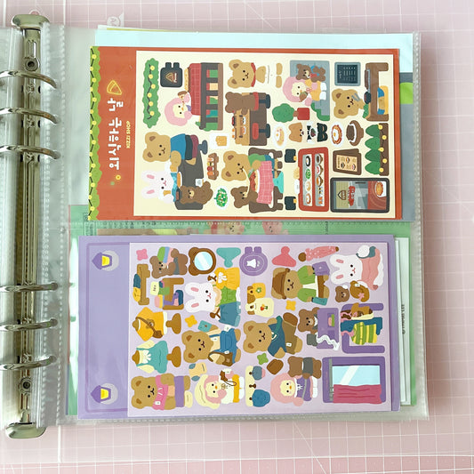 Horizontal 2 pocket inserts 10 pack