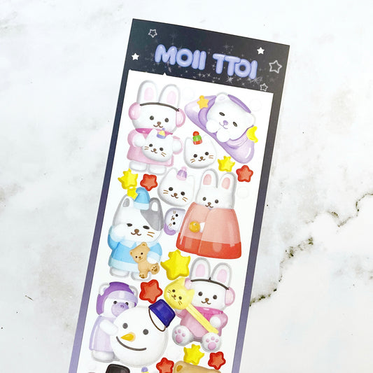 MOII TTOI Winter friends sticker C36