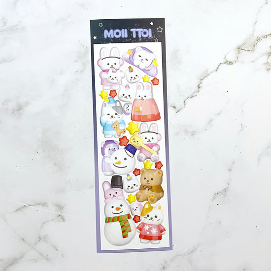 MOII TTOI Winter friends sticker C36