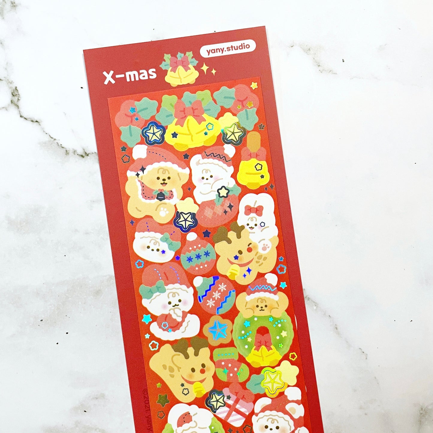 Yany Studio Christmas Friends sticker C48