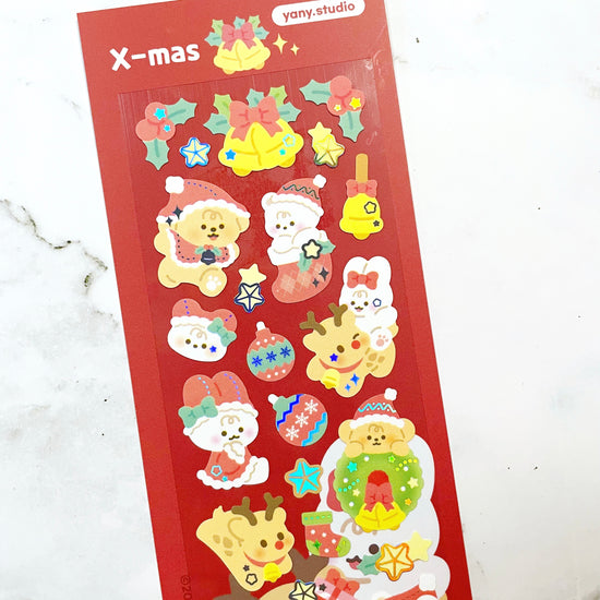 Yany Studio Christmas Friends sticker C48