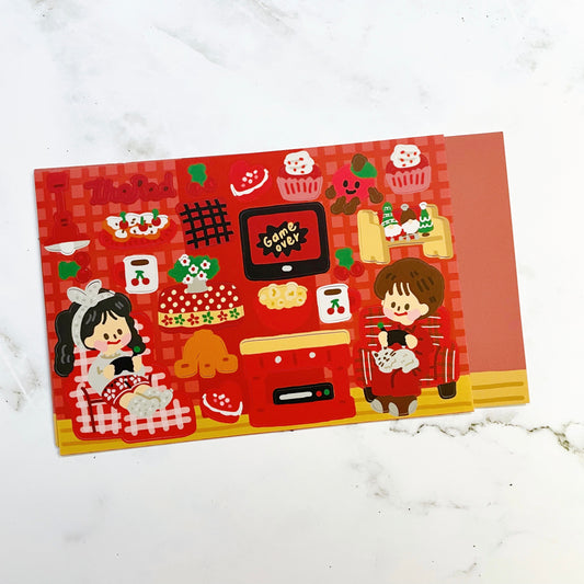 Dingamart The Red sticker A73