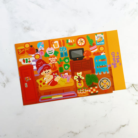 Dingamart The Orange sticker A970