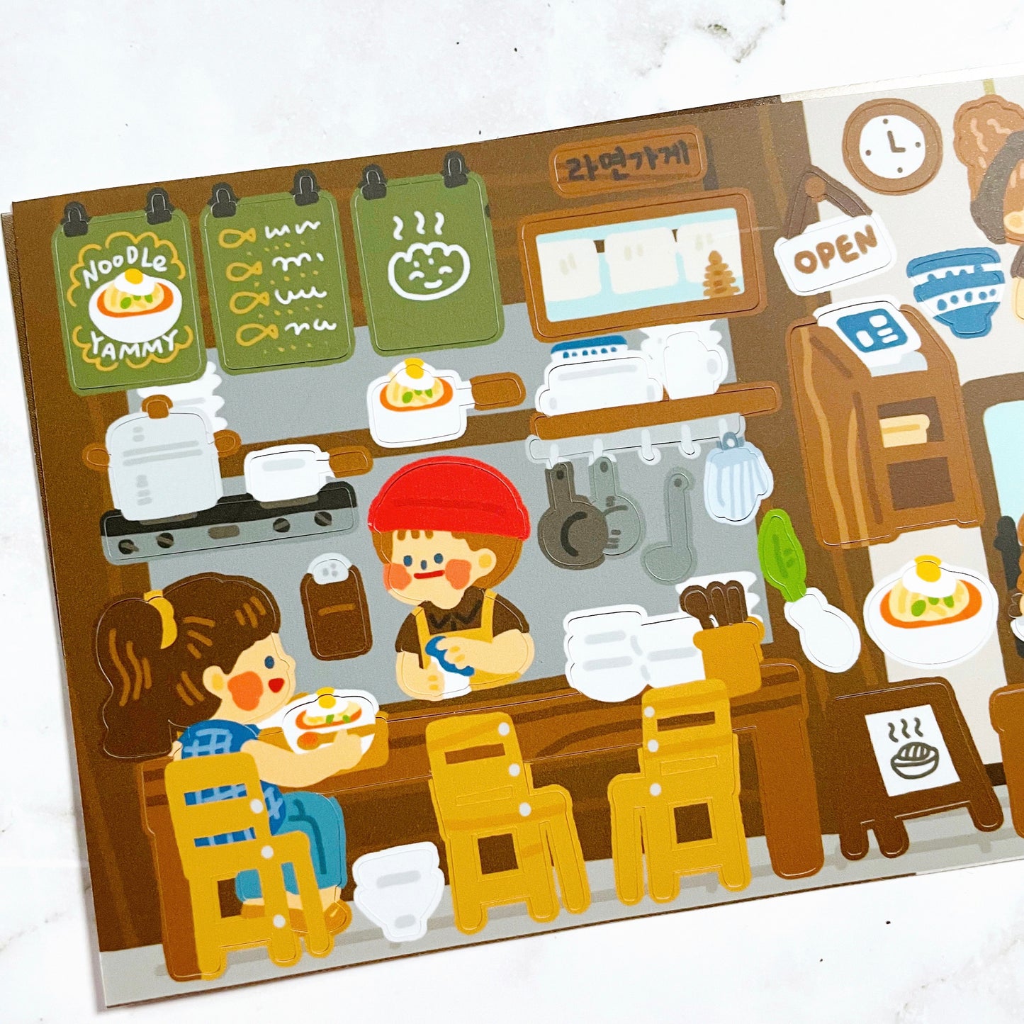 Dingamart Ramen Shop sticker A150