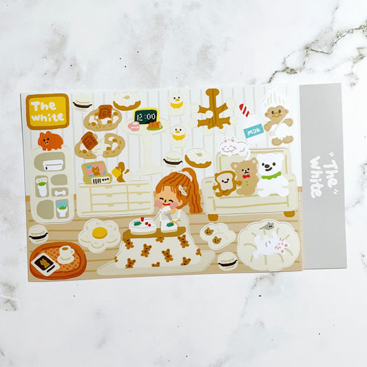 Dingamart The White sticker A149