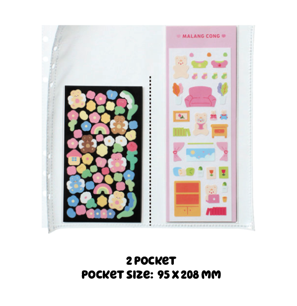 2 Pocket Inserts 10 pack
