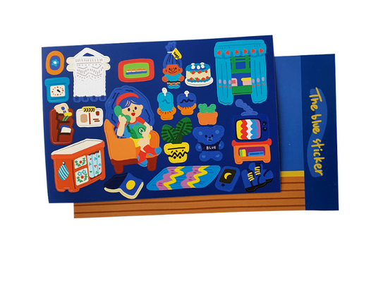 Dingamart The Blue sticker B633